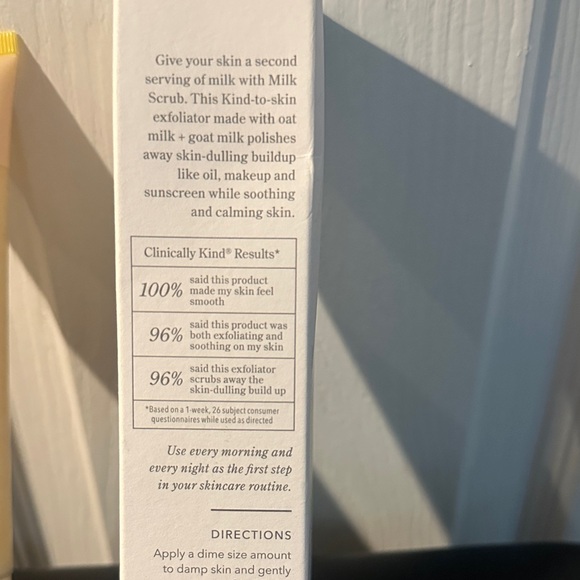 Beekman 1802 Milk Scrub in Yellow Tube - Picture 2 of 3